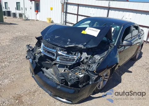 2013 Dodge Avenger Se V6 из США, поврежденный, VIN 1C3CDZAG6DN769861